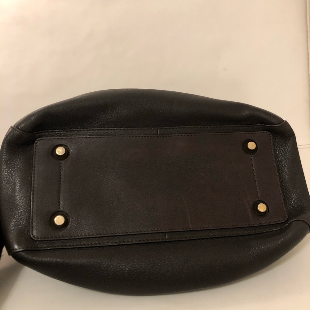 Celine brown leather medium size handbag - Picture 9 of 10